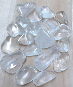 Bergkristal trommelstenen per 250 gram