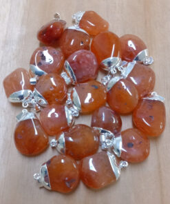 Carneool Brazilië hanger