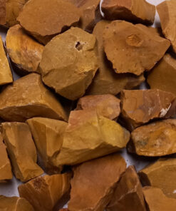 Gele jaspis A ruw| Madagaskar | Per 500 gram