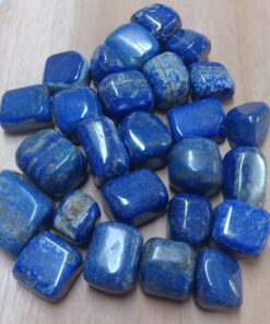 Lapis lazuli trommelstenen per 100 gram