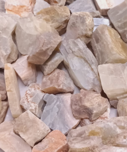 Maansteen multi A ruw – India – per 500 gram