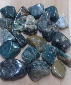 Oceaan jaspis trommelstenen per 250 gram
