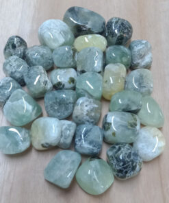 Prehniet trommelstenen per 250 gram