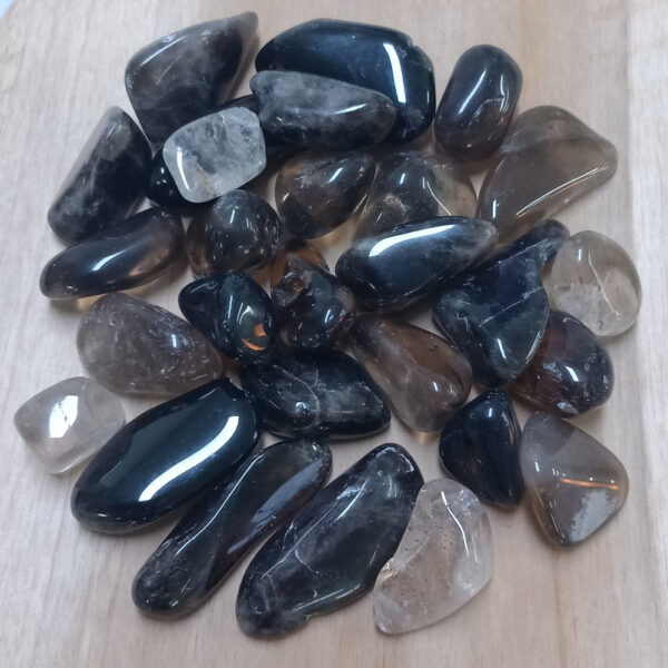 Rookkwarts trommelstenen per 250 gram