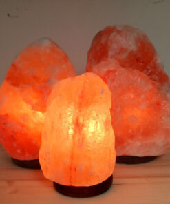 Zoutsteen lamp oranje - Pakistan -  6 - 10 kilo