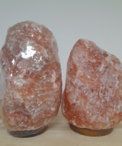 Zoutsteen lamp rood - Pakistan - 4 - 6 kilo per stuk